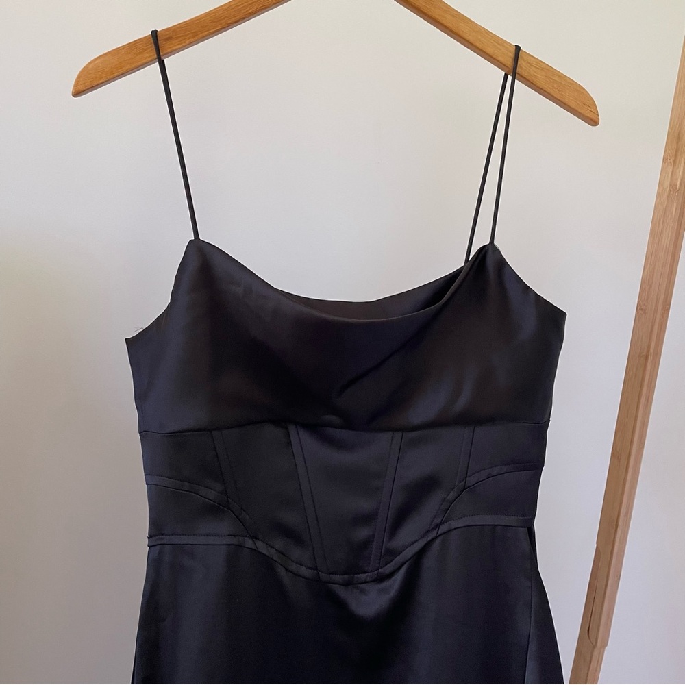 Zara Black Maxi Dress - Picture 5 of 9